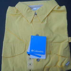 Columbia PFG Men's Vented Fishing Shirt, Bonehead LS, Medium NEW/ NWT